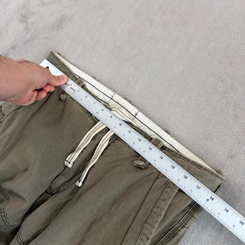Vintage Polo Ralph Lauren Military Paratrooper  Cargo Pants Men 36x30 Army Green